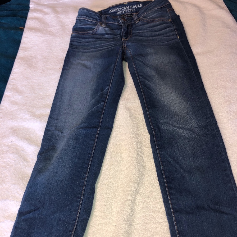 American Eagle 00 capri jeans